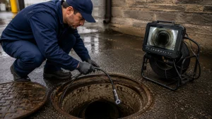 sewer camera inspection